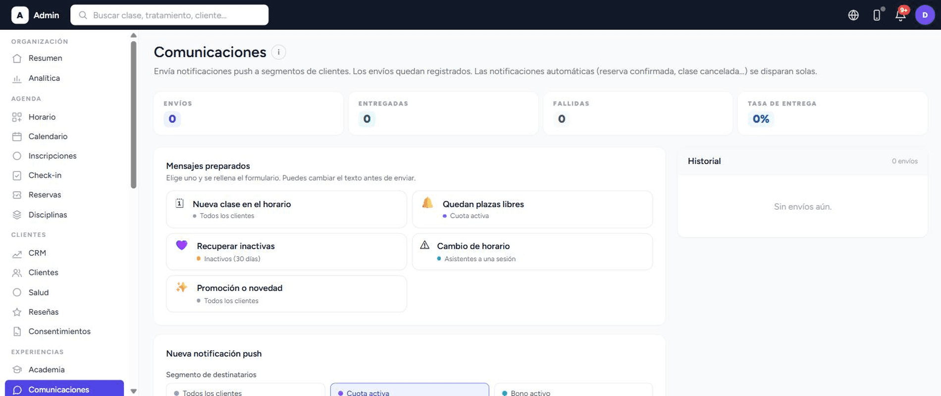 CRM y automatizaciones incluidos